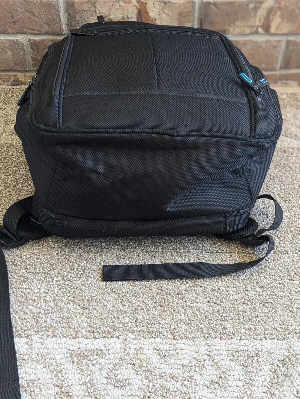 Samsonite Novex Perfect Fit Laptop Backpack Black Business Travel Tech Bag Case